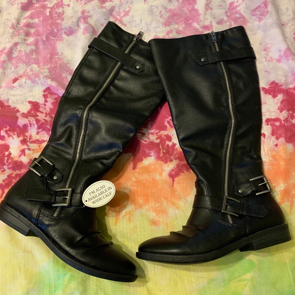 Tall Black Boots